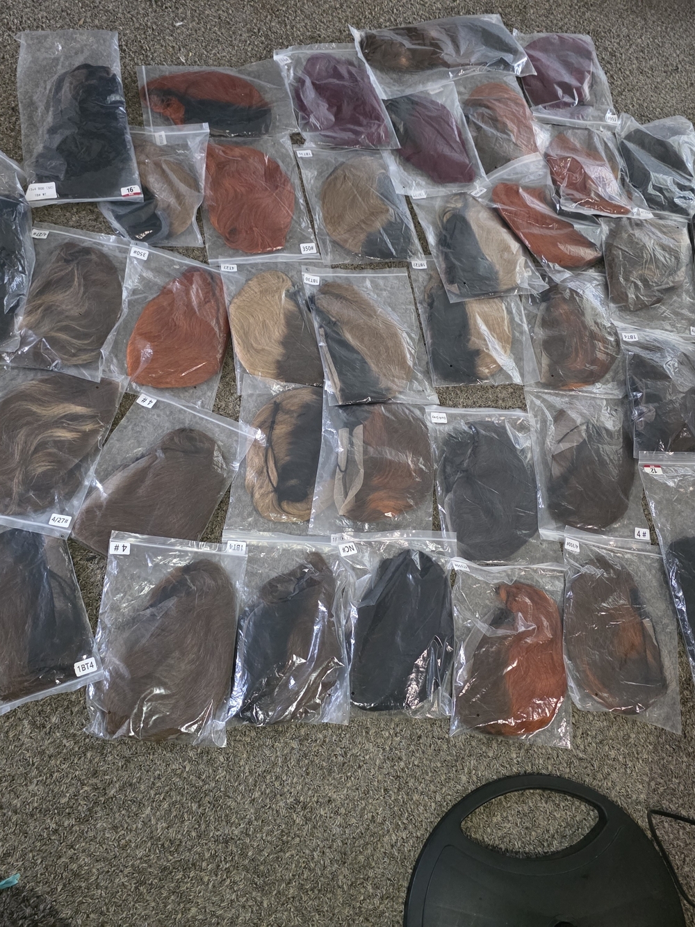 Assorted Women’s Hairpieces - Multi-Color Pack